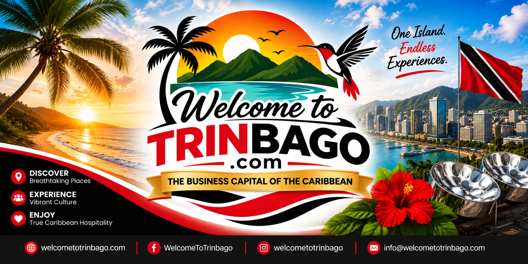 Welcome to Trinbago — One Island. Endless Experiences.